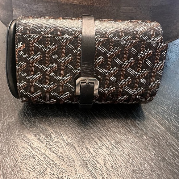 Goyard‎ Goyardine Watch Case in Black - Picture 2 of 11
